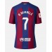 Cheap Barcelona Ousmane Dembele #7 Home Football Shirt 2023-24 Short Sleeve